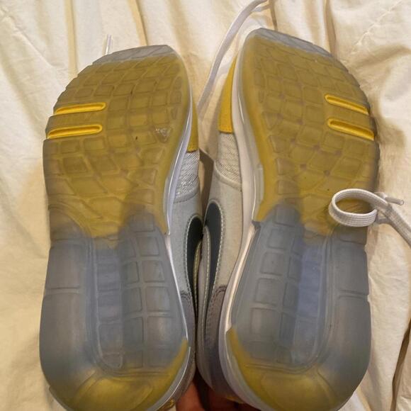 Nike Air Max motif women’s size 8 youth size 6 yellow grey white - Picture 5 of 6